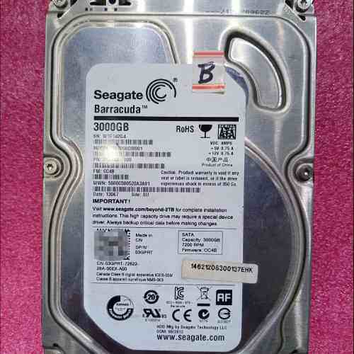 非标价希捷3000GB，ST3000DM001，3.5寸S议价