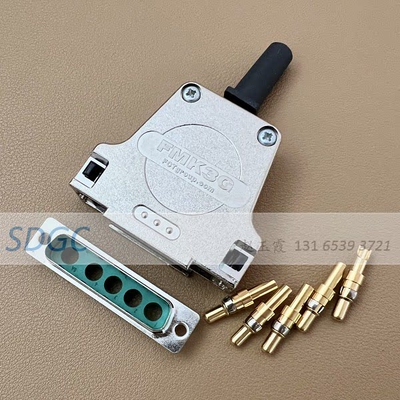 FMK3G-5W5P 现货 5芯 镀金连接器 焊接  FCT