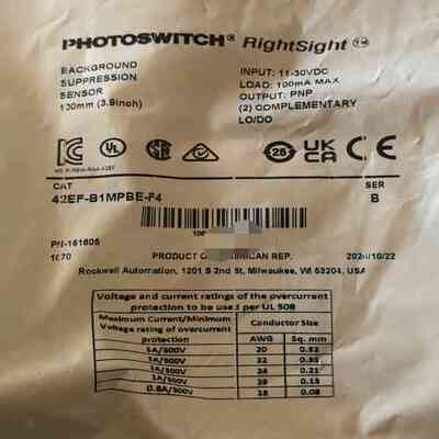 42EF-B1MPBE-F4 AB传感器-议价商品