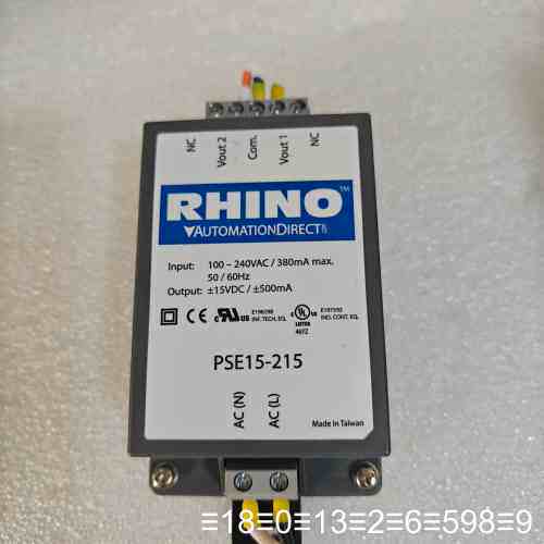 RHINO开关电源PSE15-215，输入100-240VA议价