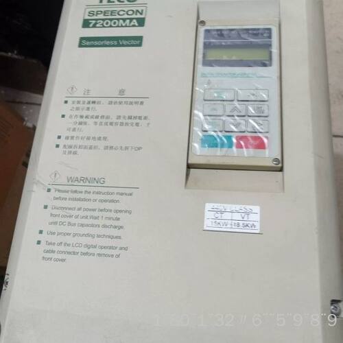 TECO东变频器 SPECON 7200MA，型号JNTM