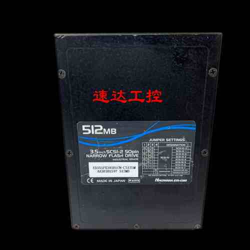 ED35SFX303B1CN-C512SM工业固态硬盘512MB SCSI 50针现货