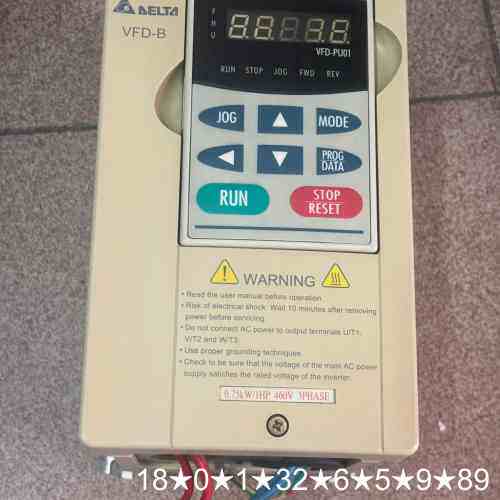 变频器 VFD007B43A ，