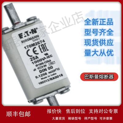 巴斯曼 bussmann 熔断器  170M3744 170M3745 170M3746 170M3747