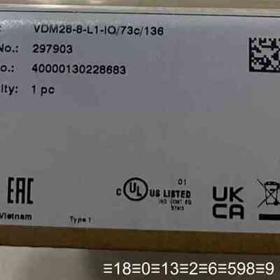 VDM28-8-L1-IO/73c/136激光测距传感议价