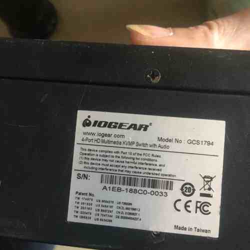 议价GCS1794 IOGEAR HDMI KVM切换器 四口USB切换器维修