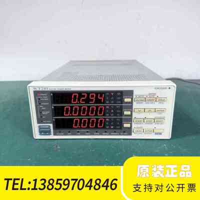 YOKOGAWA横河WT210数字功率计。故障机，电流测议价