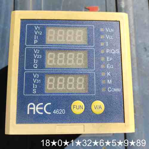 AEC智能配电仪表 AEC4620，三相电压电流表，AC/D