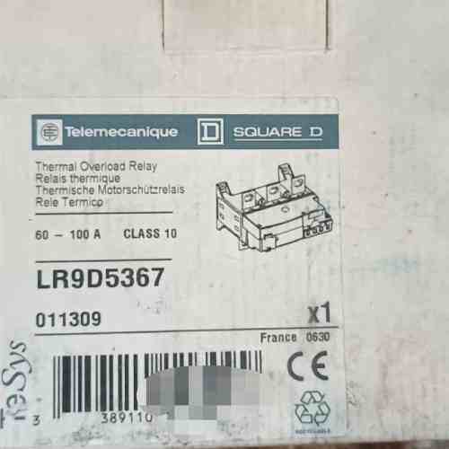LR9D5367 热过载继电器 60-100A CLASS10 工控配件议价维修
