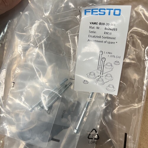 FESTO 费斯托 备件分类 VAME-B10-20-MK 8026203 现货