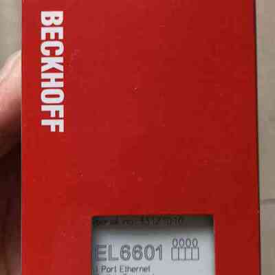 BECKHOFF倍福模块EL6601 正品 顺丰