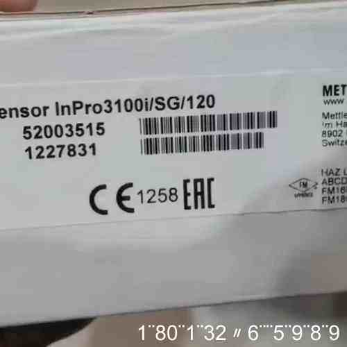 托利多pH传感器 InPro3100i/SG/120，
