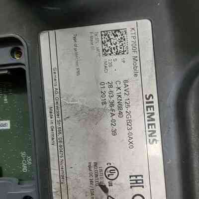 6AV2125-2GB23-0AX0 KTP700F Mobile 触摸屏 工控自动化设备议价