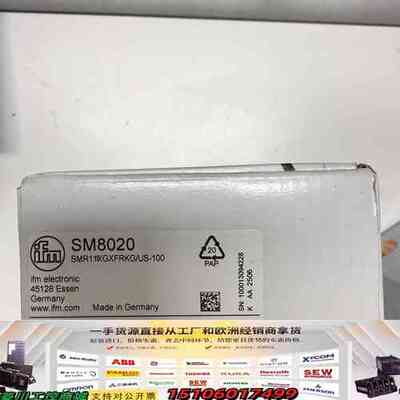 IFM易福门传感器 SM8020议价
