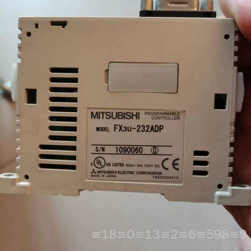 【PLC通讯模块】型号：FX3U-232ADP，功能正常议价