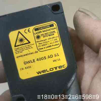 WELOTEC激光传感器OWLE 4005 AD S1议价