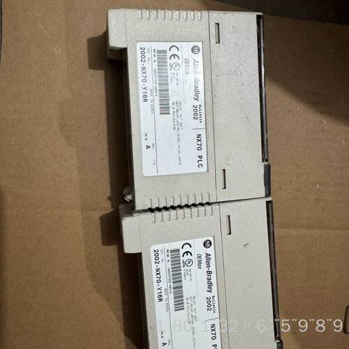 2002-NX70-Y16R PLC模块，刚拆下
