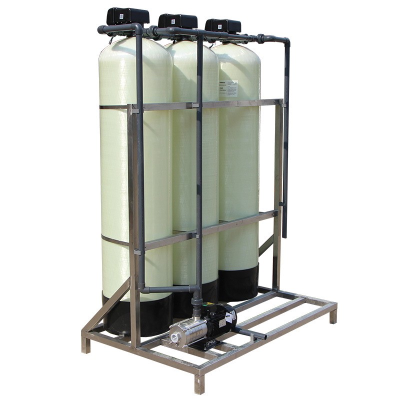 供热空调系统补水5吨/小时全自动一体化软化水设备过滤器机械新款