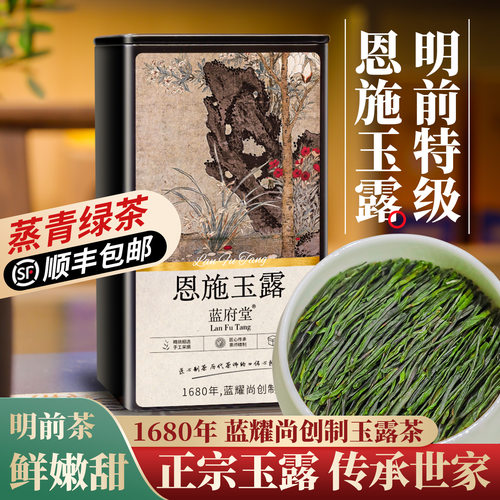 [热销]恩施玉露明前特级绿茶100g