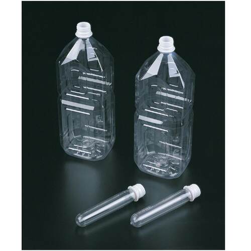 PET瓶塑料饮料瓶耐高温热灌装瓶酱料瓶2000ml2L方瓶90只/箱