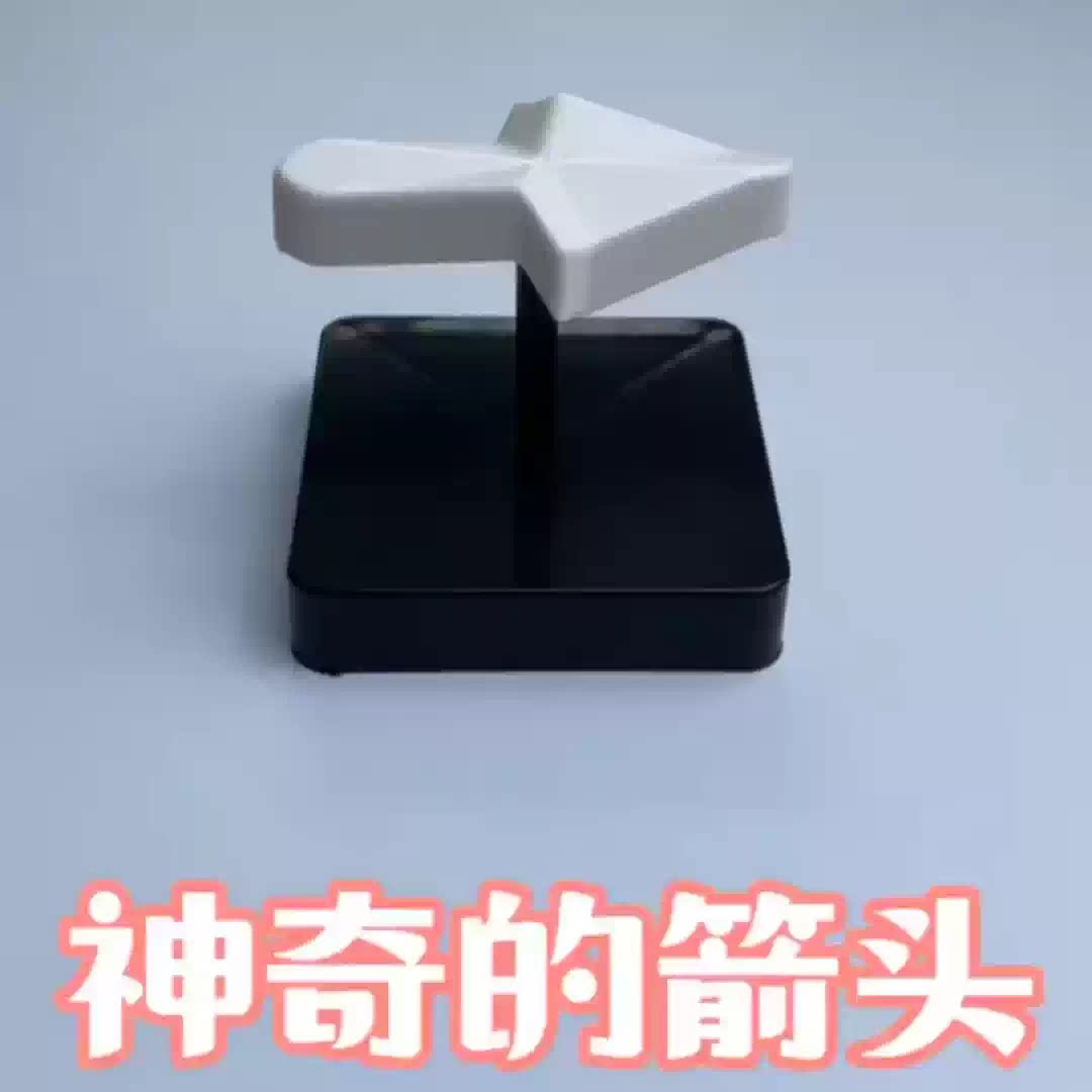 永远向右的箭头视错觉科学魔术