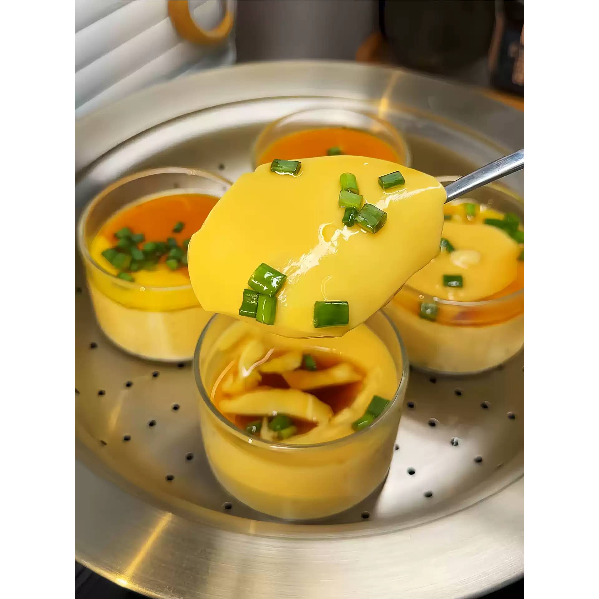 鸡蛋羹玻璃蒸碗带盖宝宝辅食专用