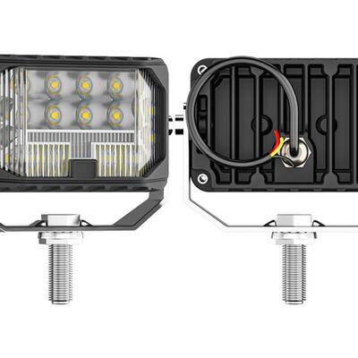 三面发光3inch 21LED汽车LED工作灯日行信号灯驾驶灯越野车灯射灯