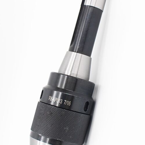 R8炮塔铣床用钻铣夹头R8-APU13/APU16一体式自锁紧式钻夹头刀柄