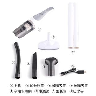 家用手持多功能大功率吸尘器 跨境车载迷你无线大吸力吸尘器
