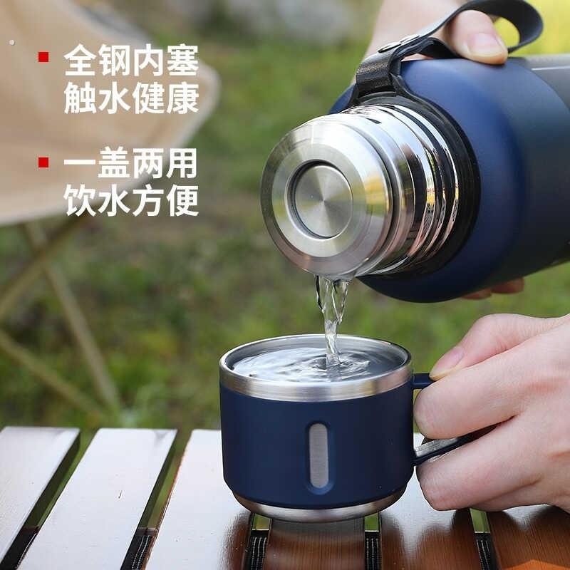 316不锈钢保温杯大容量男女儿童学生户外可携式泡茶安全水杯子800