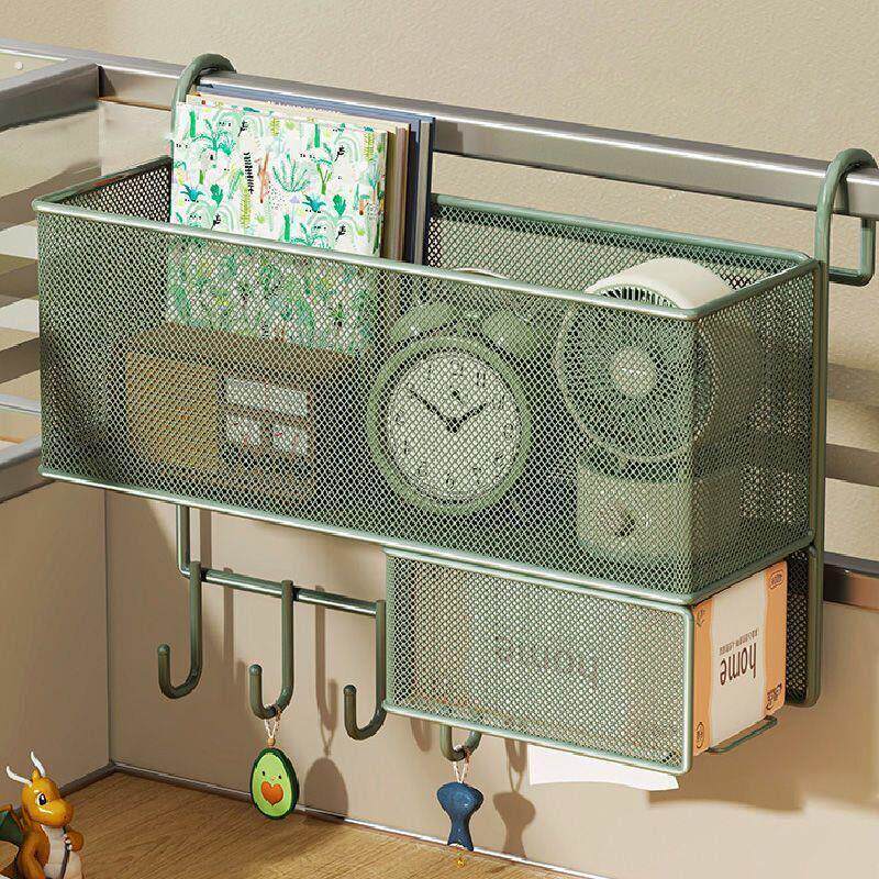 女生桌上挂架盒办公室桌面收纳挂篮置物架办公桌工位改造整理神器