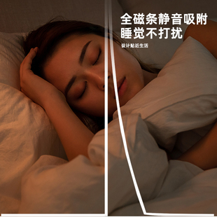 保暖防风家用卧室挡风透明防油烟塑料隔断帘子 全磁条空调门帘冬季