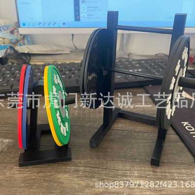 Weight Plate Coaster 防滑硅胶杯垫举重铁饼杯垫pvc软胶杠铃支架