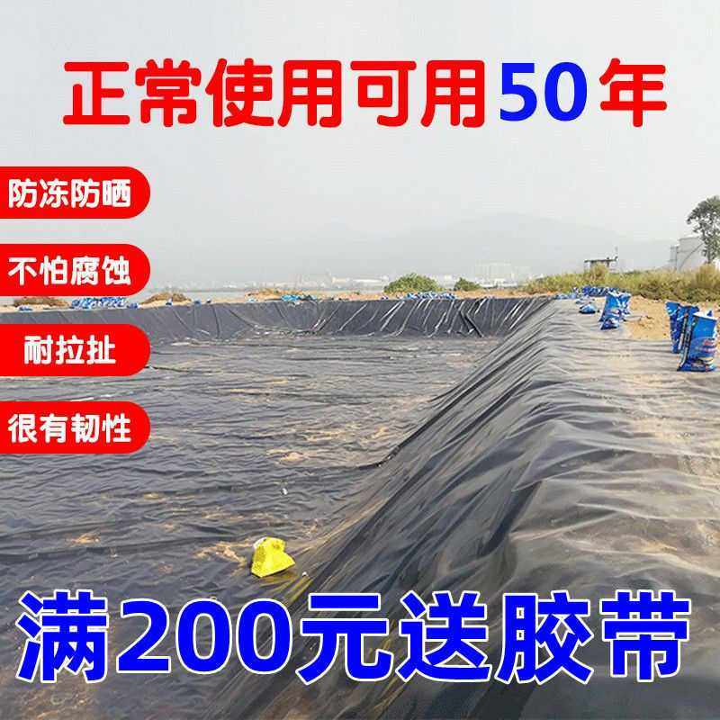 鱼塘防雨布防渗膜鱼池护坡防水土工膜养殖专用黑地膜水池储水塑料,农机/农具/农膜,农用薄膜,淘宝优惠券,粉丝福利购,淘宝优惠卷