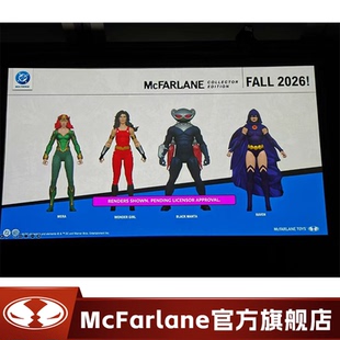 【预计9月】麦克法兰收藏家媚拉神奇少女黑蝠鲼渡鸦1/10可动手办