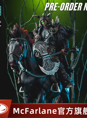 【现货】麦克法兰mcfarlane中世纪血斧再生侠1/10手办摆件玩具