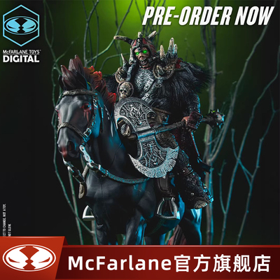 【现货】麦克法兰mcfarlane中世纪血斧再生侠1/10手办摆件玩具