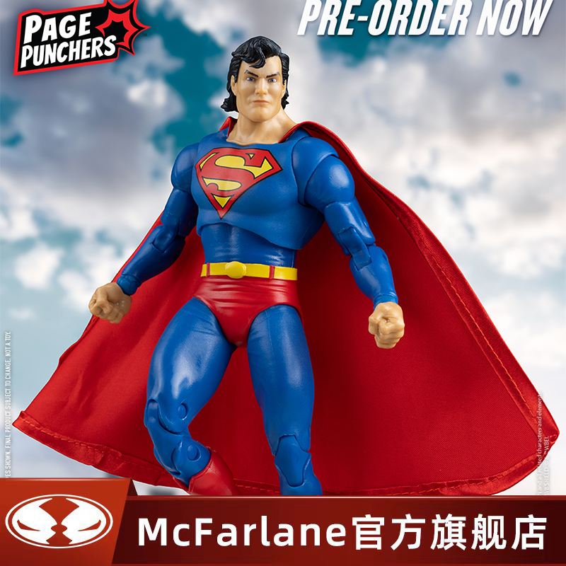 【全款预售】麦克法兰mcfarlane DC系列零时超人1/10可动手办玩具