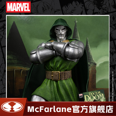 【预计5月】麦克法兰 mcfarlane 漫威系列 毁灭博士1:6手办雕像