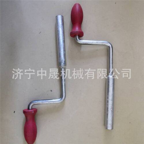 中晟 sk700转辙机车摇把手摇把通用 ZD9配套不锈钢手摇把