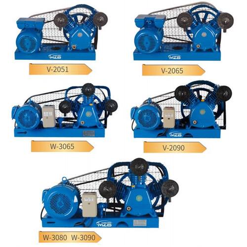 空压机定制皮带活塞式BELT DRIVEN  AIR COMPRESSOR出口空气压缩