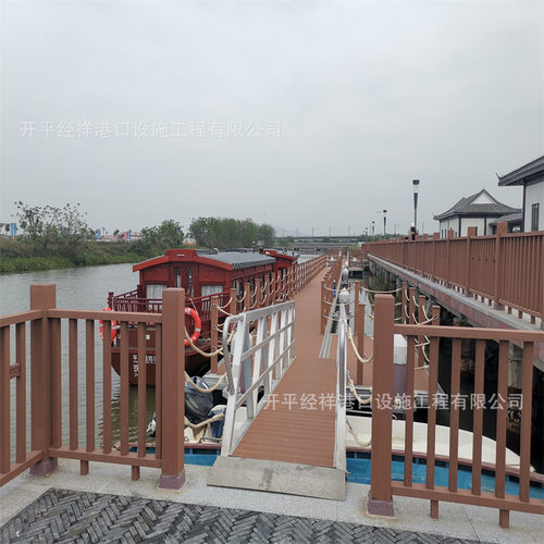 钢结构浮桥码头渡口浮桥码头