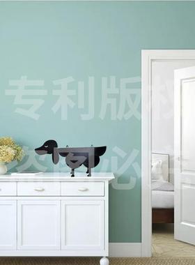 北欧铁艺金属创意纸巾架餐厅客厅多功能小羊图案立式摆件纸巾座