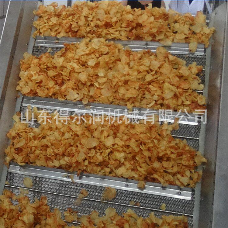 农副产品创业项目 河北红薯深加工设备 地瓜条/红薯片油炸流水线