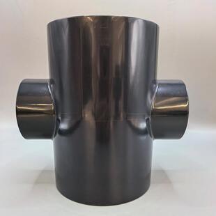 台塑华亚pvc异径四通化工管件UPVC工业管水管配件塑料变径接头