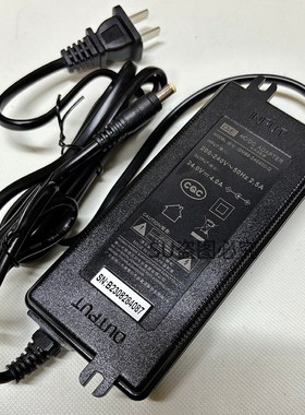 GVE 24V4A客如云DP761W收银机餐饮GM98-240400-D电源适配器电源线