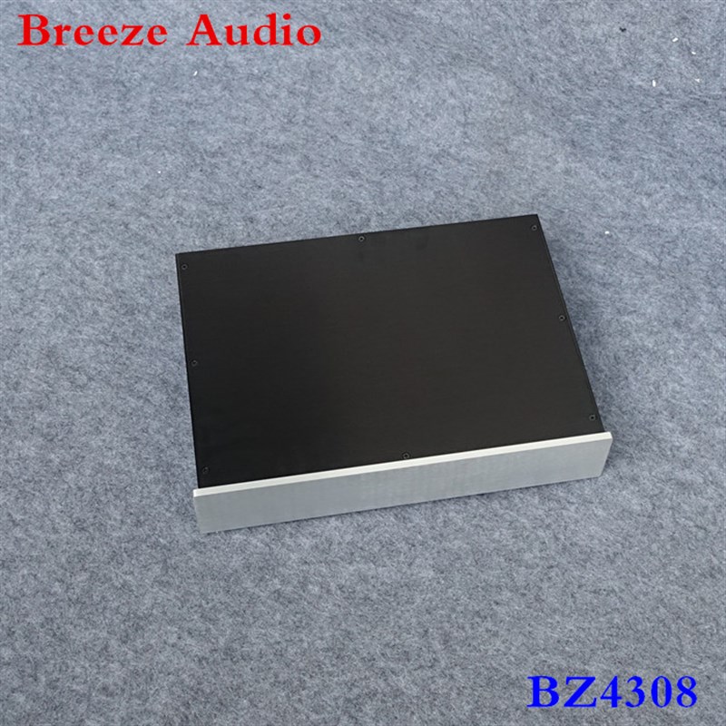 BRZHiFi -专业型材造就专业产品全铝机箱BZ4308前级/DAC机箱