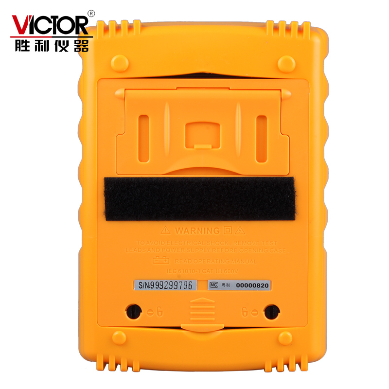 胜利  数字绝缘电阻测试仪 VC3125 高压兆欧表5000V/2500V