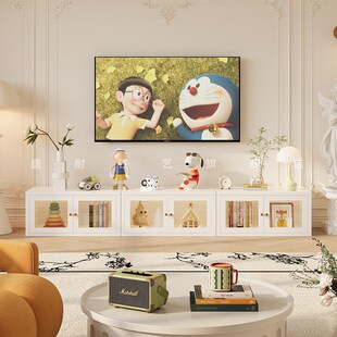 盛耐简约钢制书柜客厅落地靠墙储物柜多功能电视柜自由组合模块柜