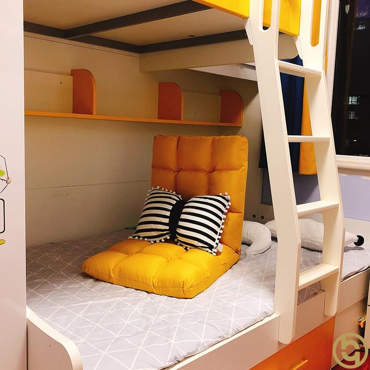 床上靠椅可折叠榻榻米地垫懒人沙发夏天无脚飘窗躺卧塌塌坐在的子